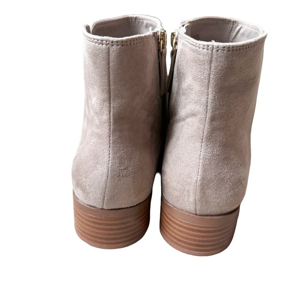 J. Crew Beige Suede Ankle Booties - Picture 3 of 15